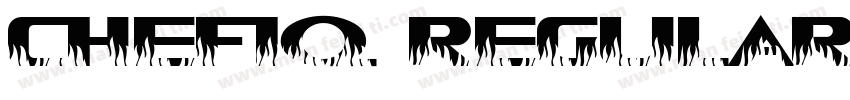 CHEFiQ Regular字体转换